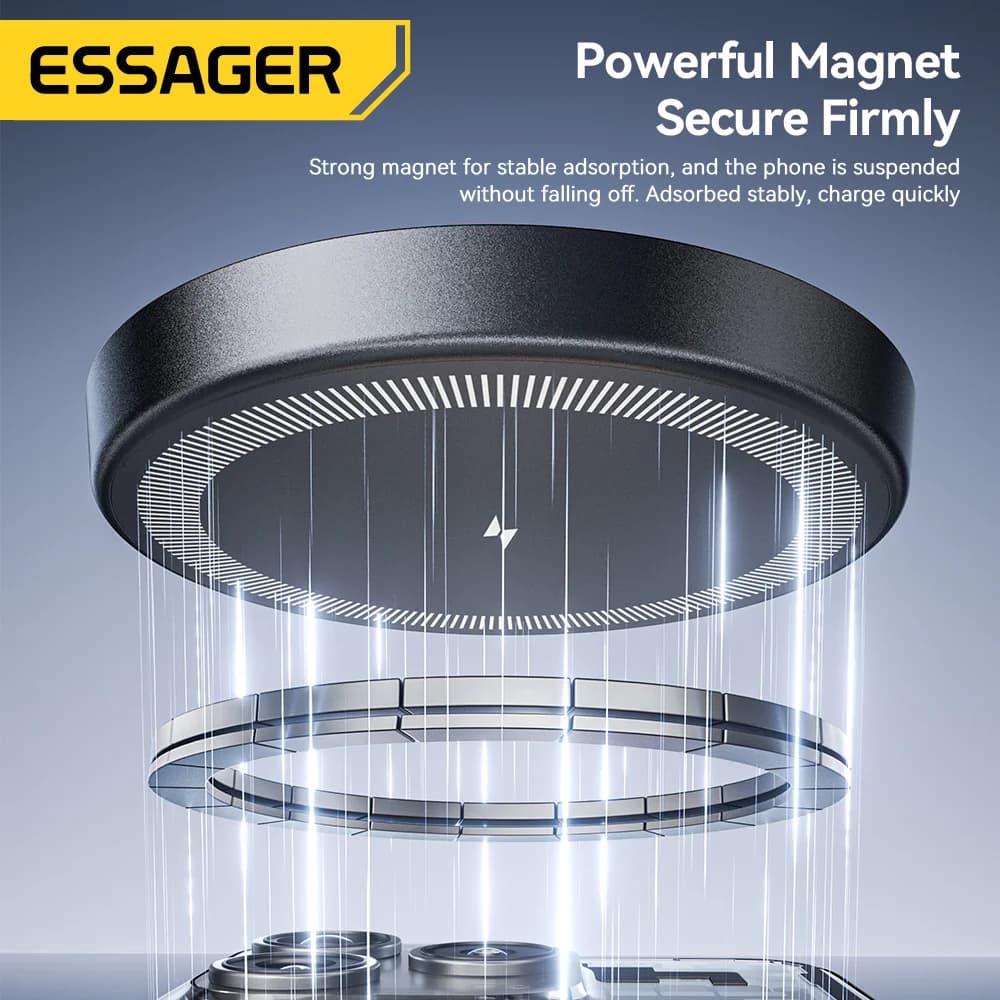 Stazione di Ricarica Wireless Magnetica 4-in-1 da 15W