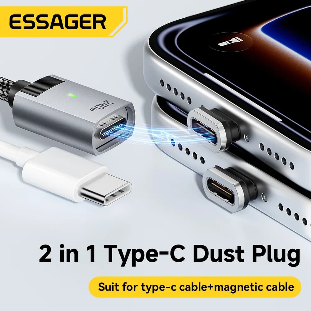 Cavo di Ricarica USB-C a USB-C Magnetico 240W