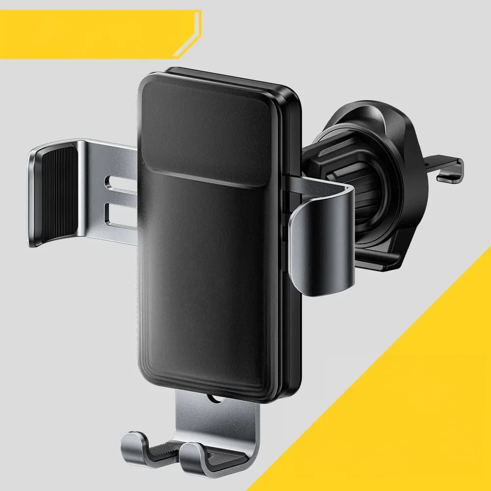 Supporto per Telefono da Auto con Clip per Bocchetta Aria a Gravità