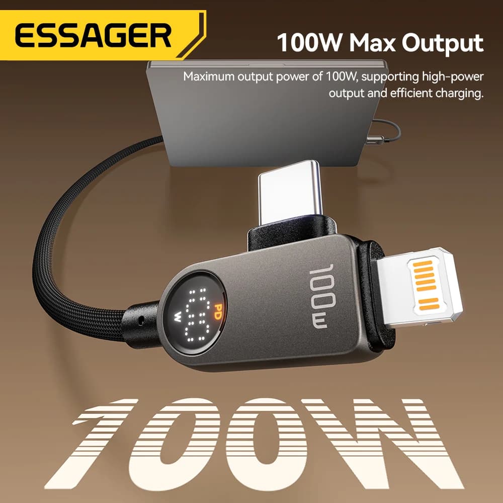 Cavo 2-in-1 USB-C a Lightning, 100W PD