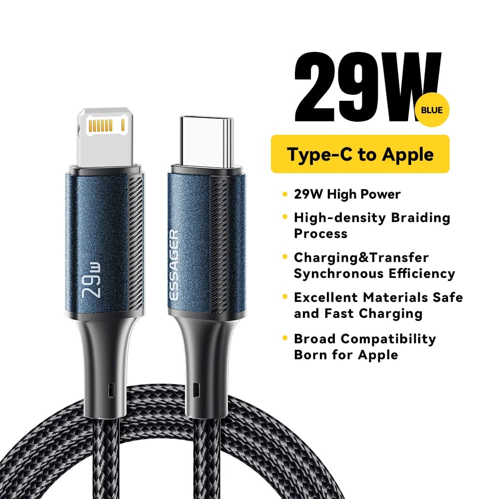 Cavo Dati e Ricarica Rapida USB-C a Lightning 29W