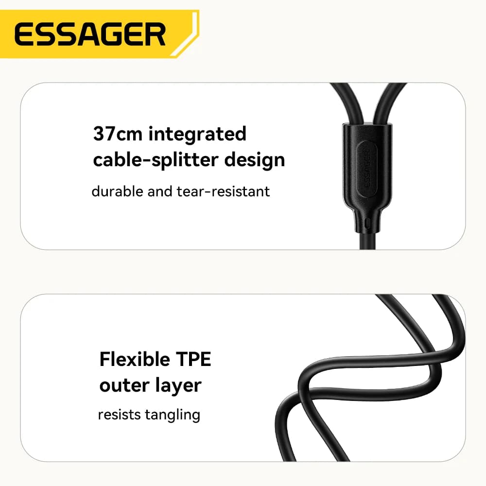 Cavo splitter audio da 3.5mm a doppio RCA