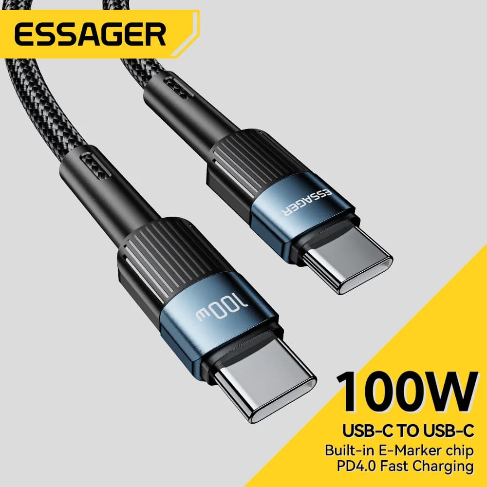 Cavo USB-C a USB-C Ricarica Rapida 100W 3m