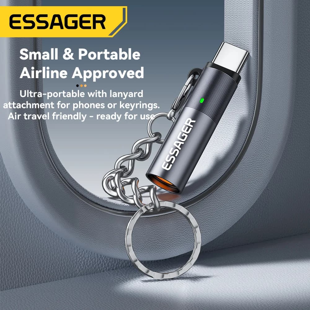 Mini Accendino USB-C con Filamento al Tungsteno
