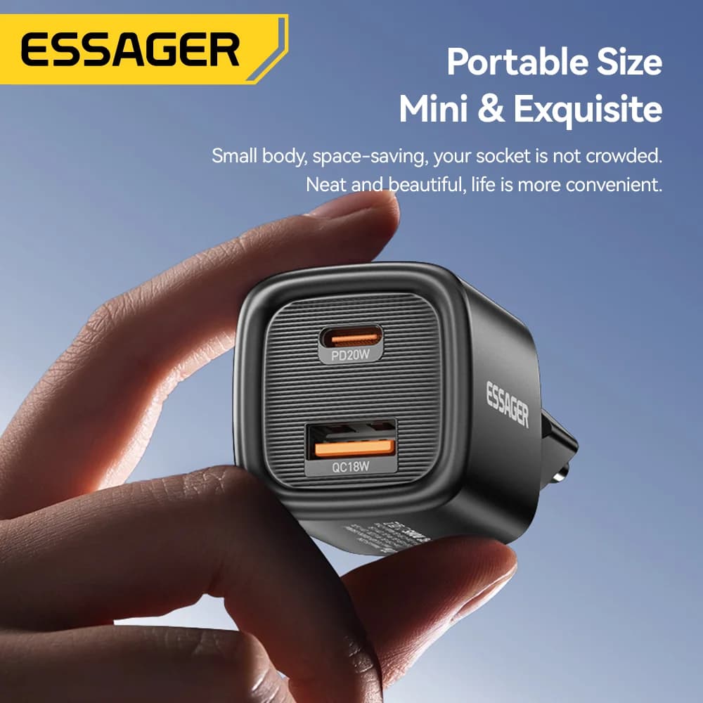 Caricatore Rapido USB-C PD 20W