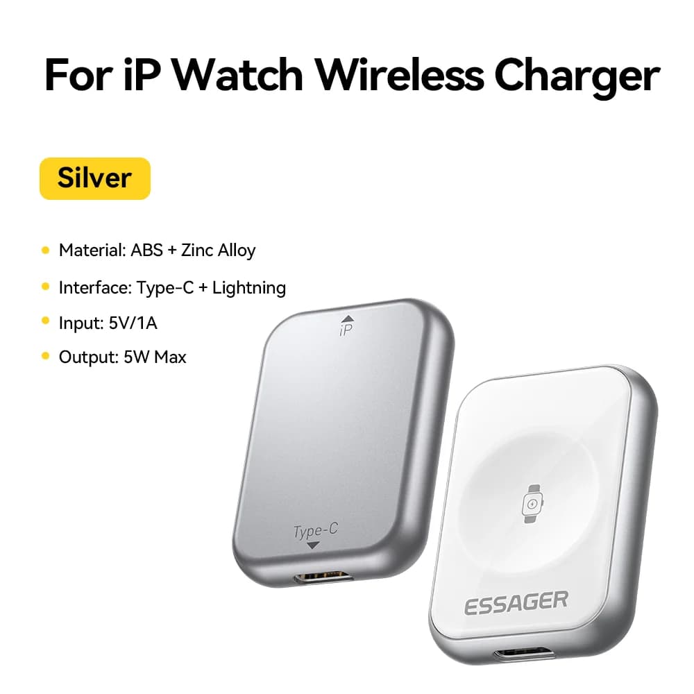 Caricatore wireless magnetico per orologi, 5W