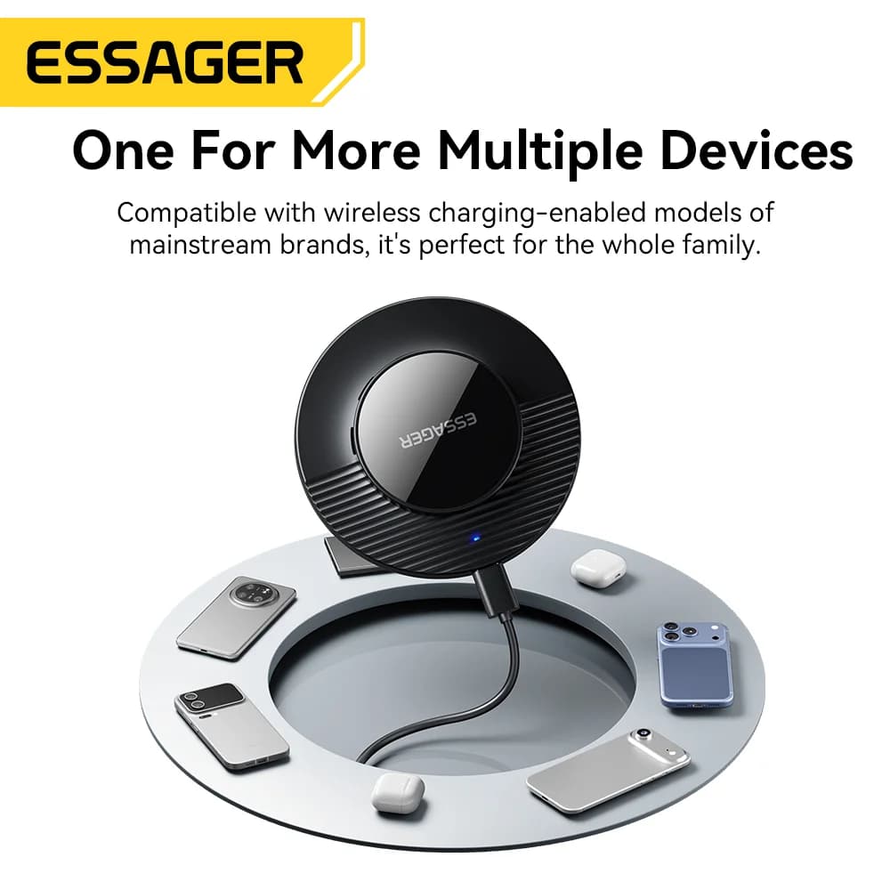 Pad di ricarica wireless magnetica da 15W