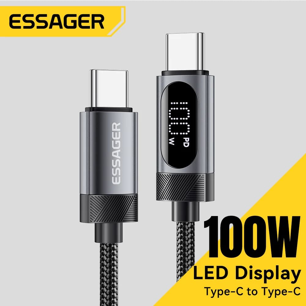 Cavo di ricarica rapida USB-C a USB-C da 100W