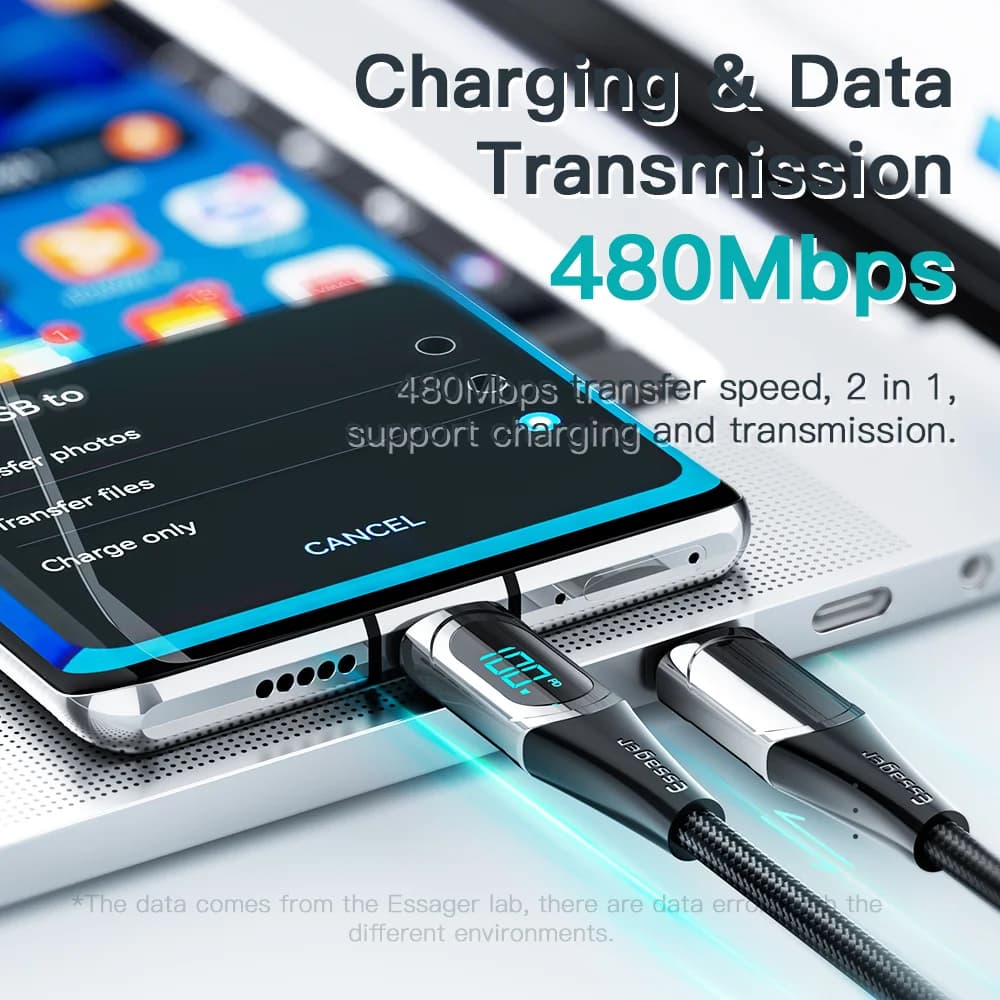Cavo da USB-C a USB-C 100W, 2M