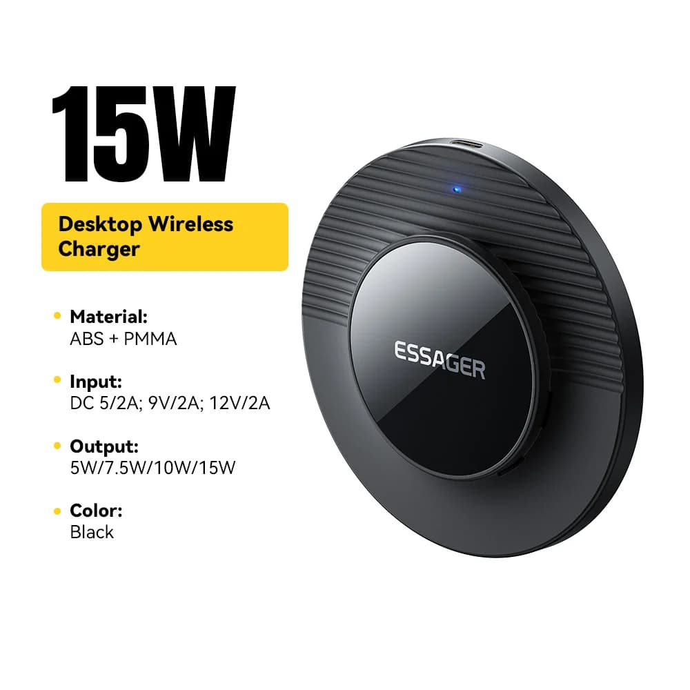 Pad di ricarica wireless magnetica da 15W