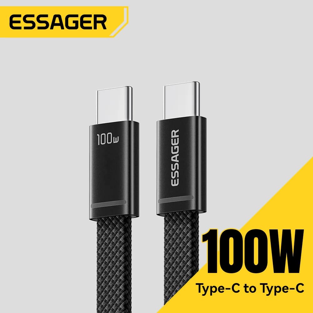 Cavo di ricarica rapida USB-C a USB-C PD sottile 100W