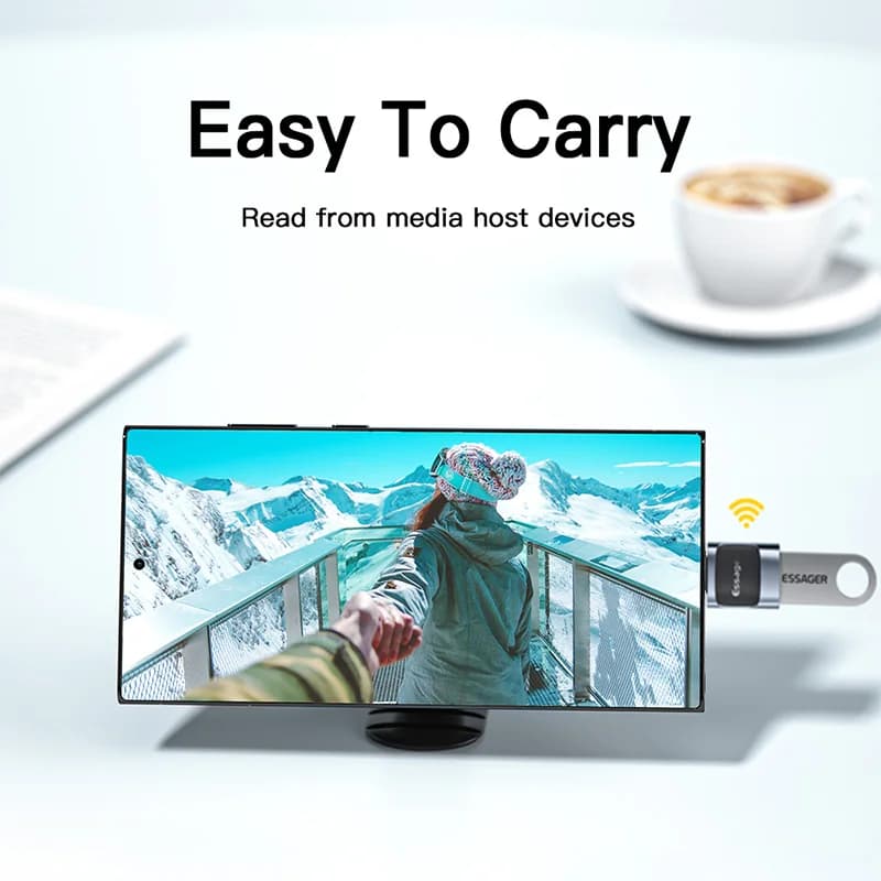 Adattatore OTG da USB-C a Micro USB