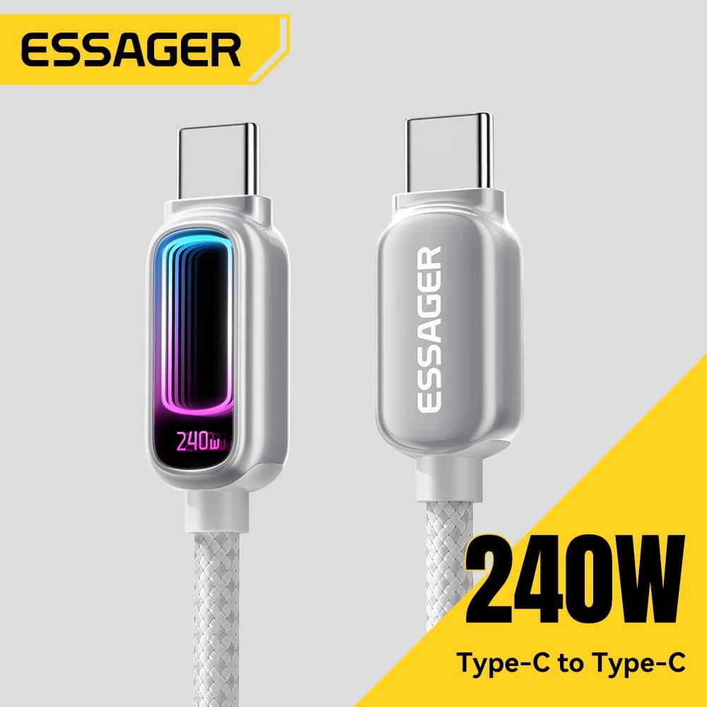 Cavo USB-C a USB-C da 240W con supporto PD 3.1 100W