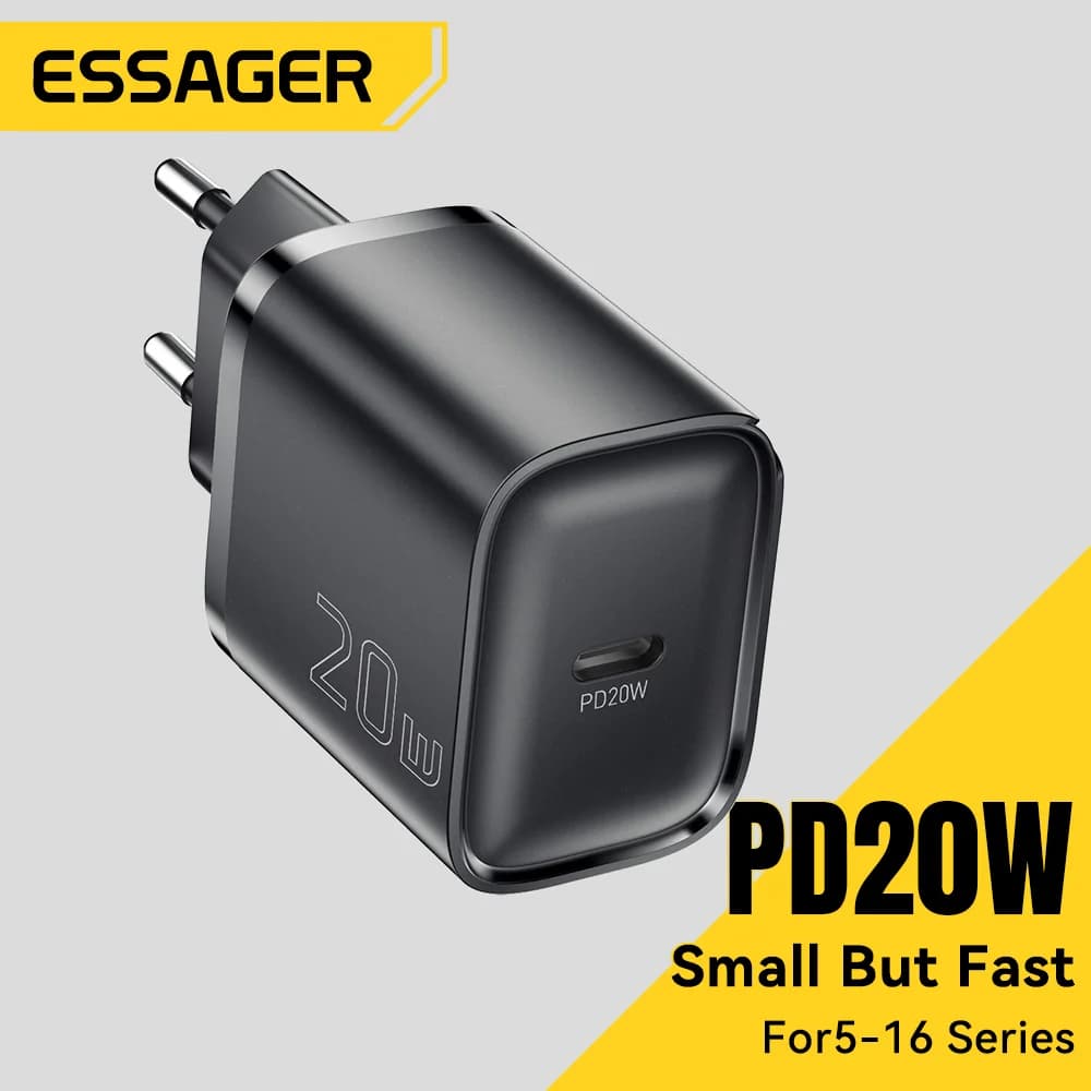 Caricatore da Parete Mini USB-C PD da 20W