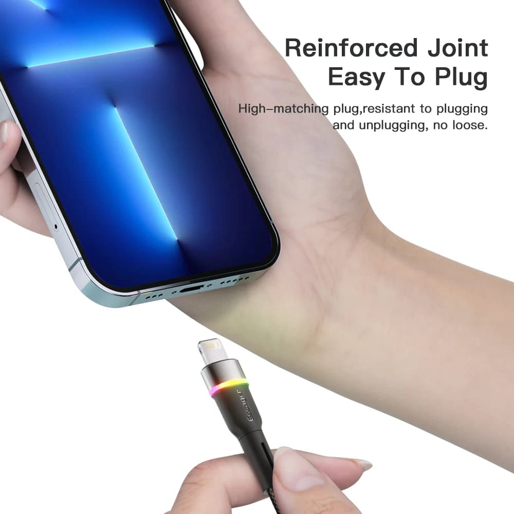 Cavo Dati e Ricarica Rapida USB LED per iPhone