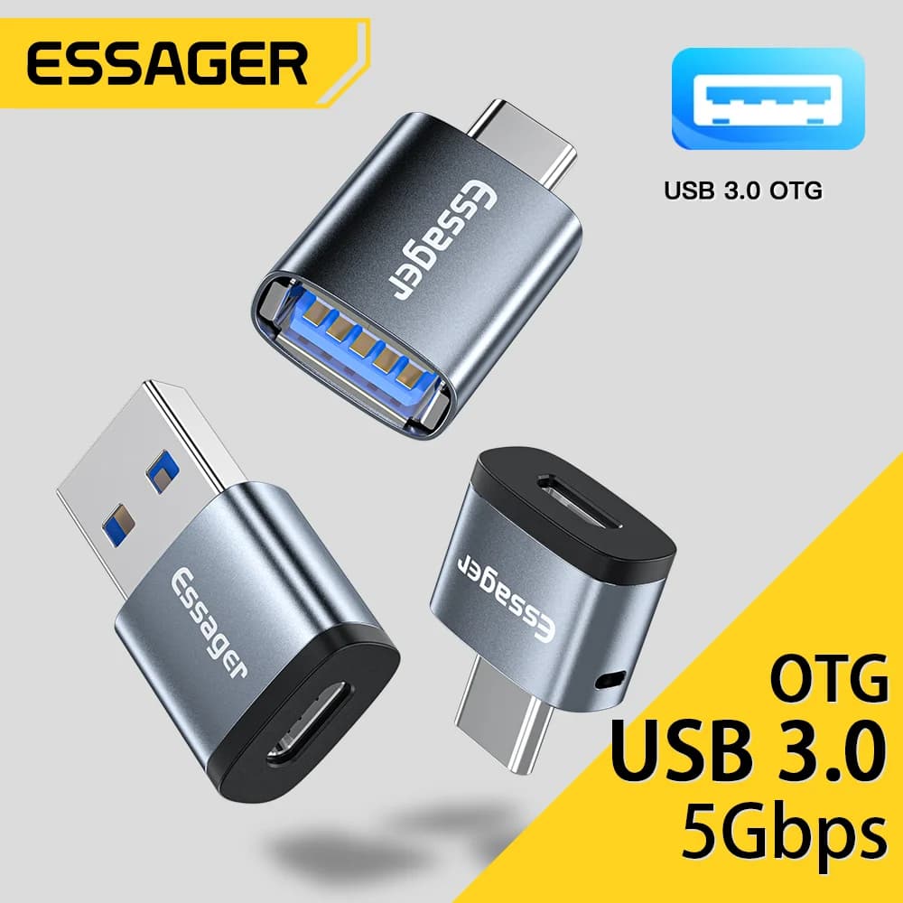 Adattatore OTG da USB Type-C a Femmina USB 3.0