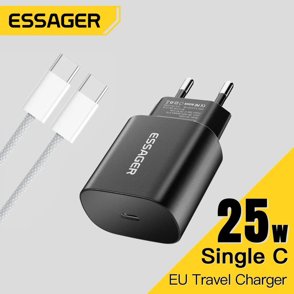 Caricatore USB-C PD da 25W