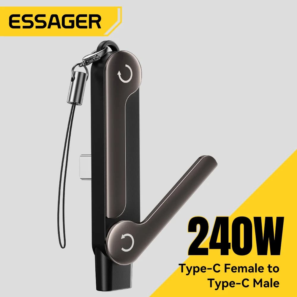 Adattatore USB-C OTG da 240W con Stand