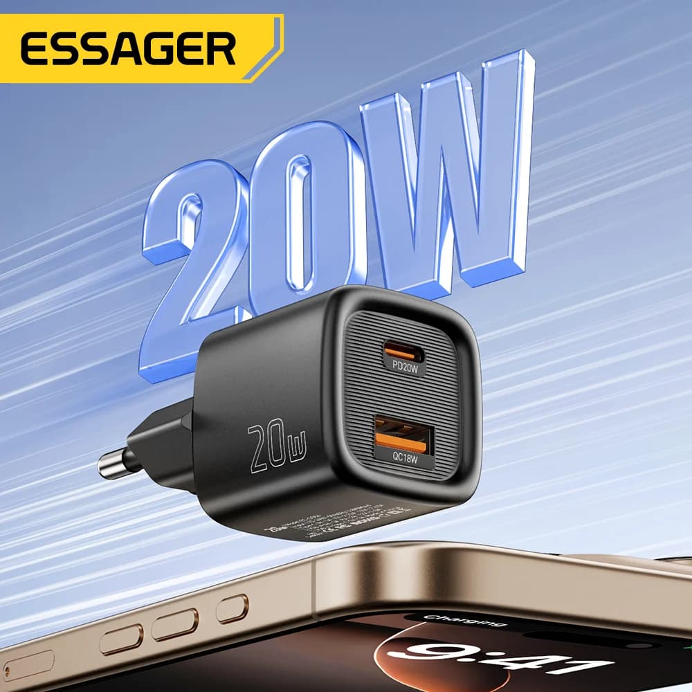 Caricatore Rapido USB-C PD 20W