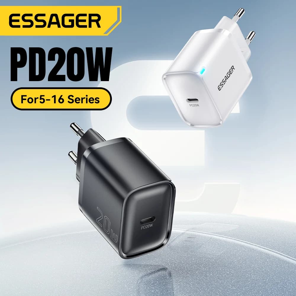Caricatore da Parete Mini USB-C PD da 20W