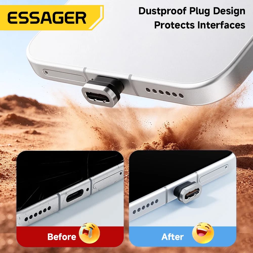 Cavo Ricarica Rapida USB-C Magnetico 100W 7A