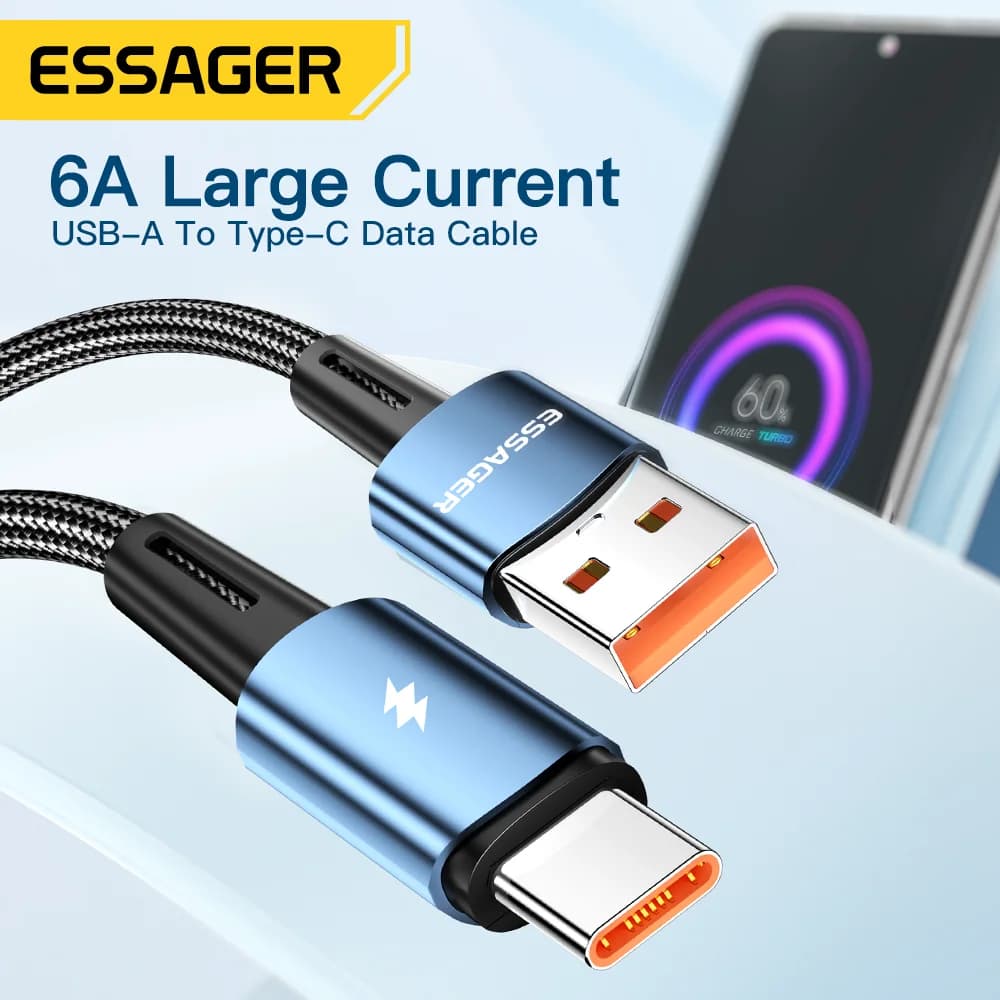 Cavo di ricarica rapida USB-C da 120W, 6A