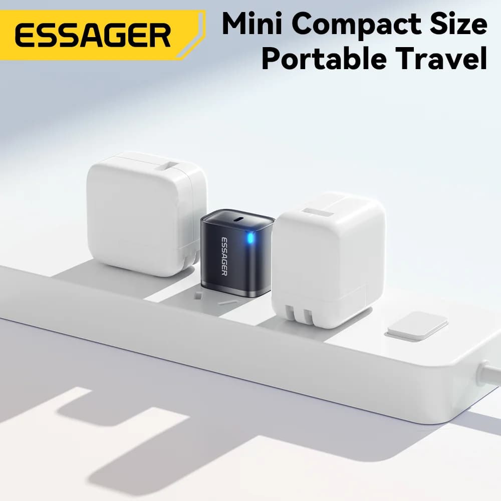 Caricatore Mini USB-C da 30W con Set di Cavi Lightning